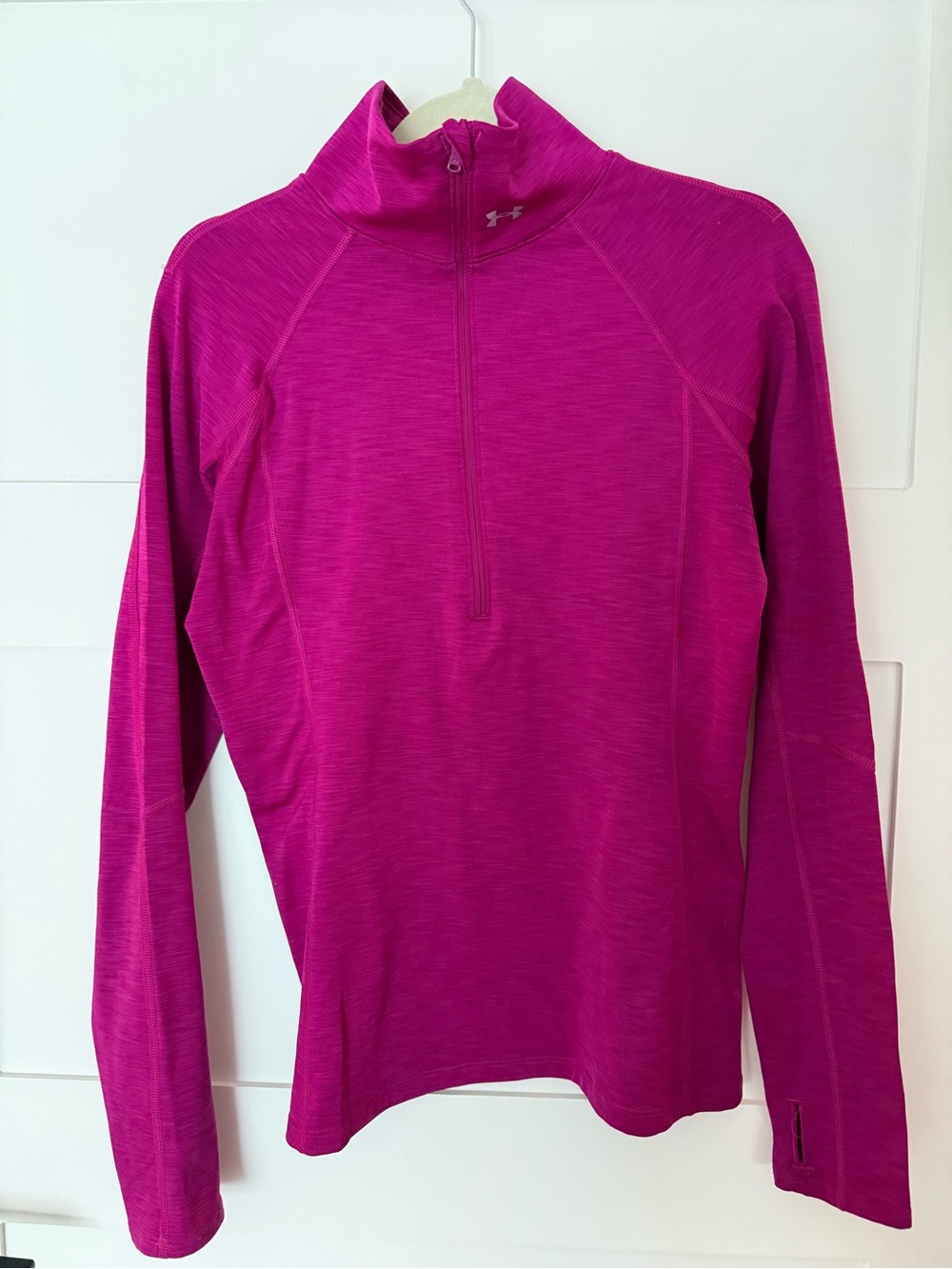 Under Armour Magenta Quarter Zip - Cold Gear